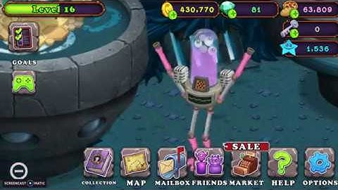My singing monsters unlocking Blipsqueak