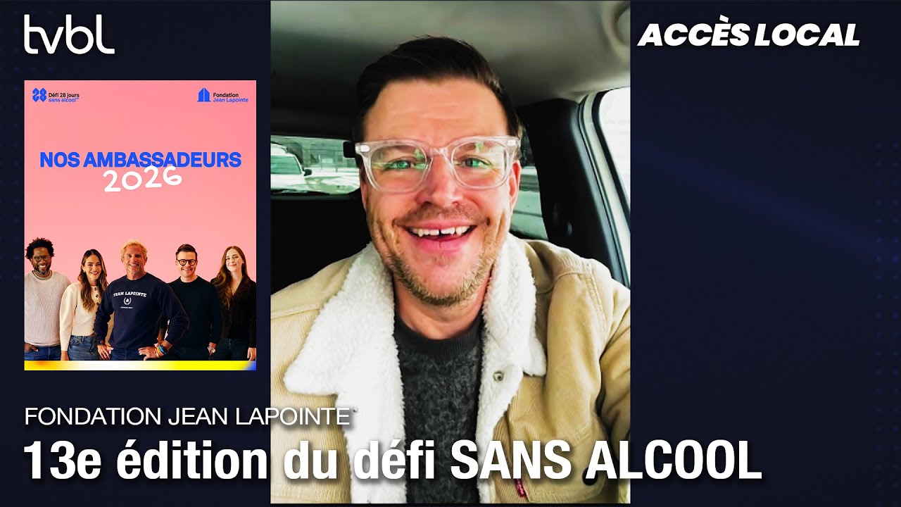 Accès local | Danny St Pierre et le Défi 28 jours : un geste qui fait du bien! 