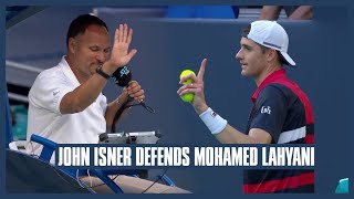 John Isner Defends Mohamed Lahyani From Irate Crowd | Woops! Sorry!