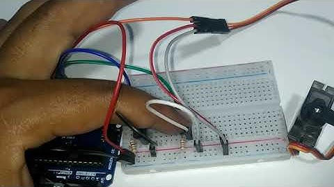 CURSO DE ARDUINO 2021 LECCIÓN 20  Con 2 Pulsadores controlando a un Servomotor los grados de giro