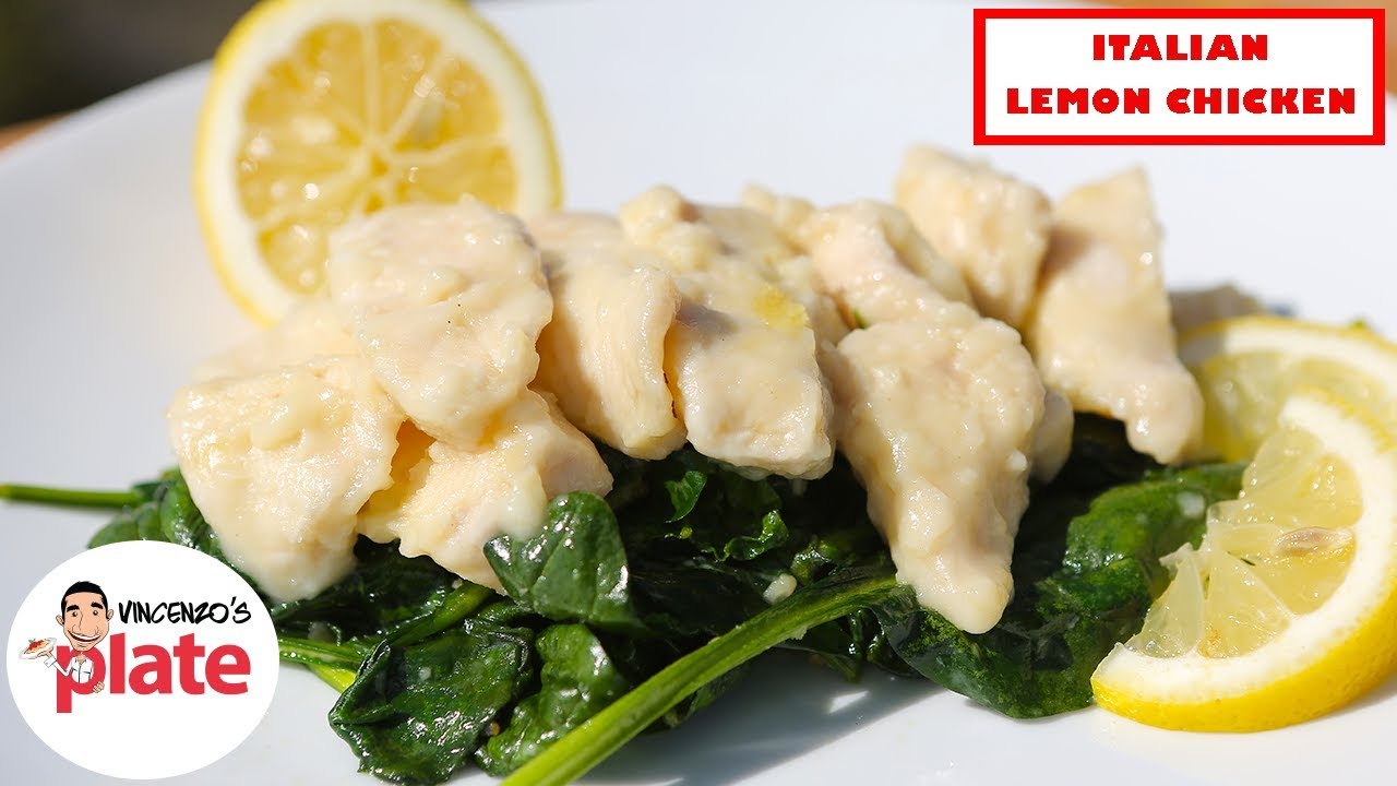 ITALIAN LEMON CHICKEN | Lemon Chicken Recipe | Vincenzo