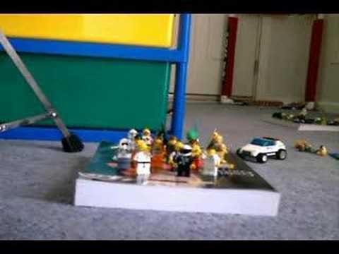 Lego City - A giant terrorizes the entire city of legoville, and a small group of lego people must decide what to do.