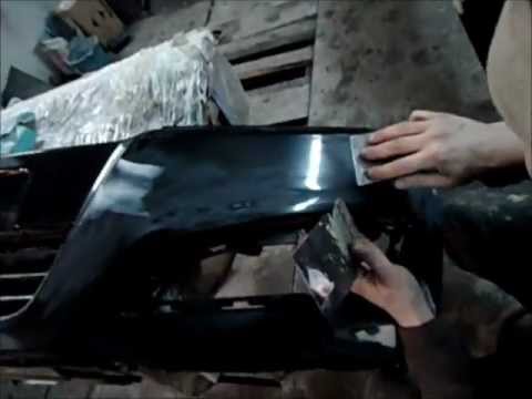 Косметический ремонт бампера УРОК 2