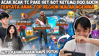 Download lagu ACAK ACAK TC PAKE SET BOT KETEMU DUO BUCIN TENYATA ANAK TOP REGION MALAH NGEHINA🥺