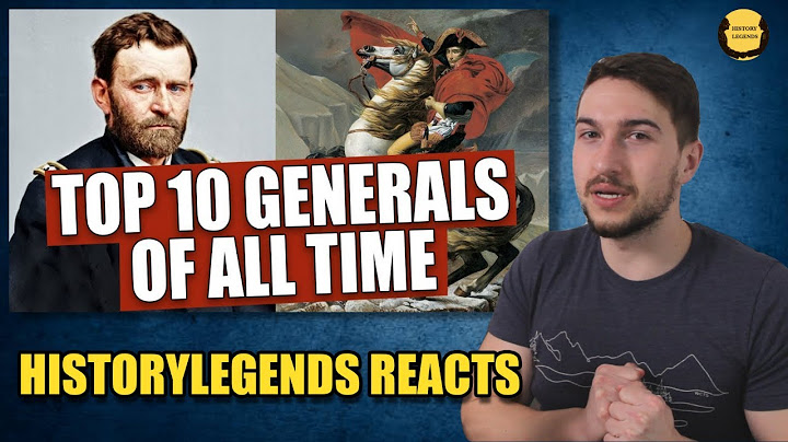 Top 10 best military generals in the world