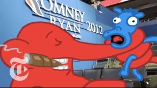 Election 2012 | Live Illustrating Tweets of the R.N.C. | The New York Times