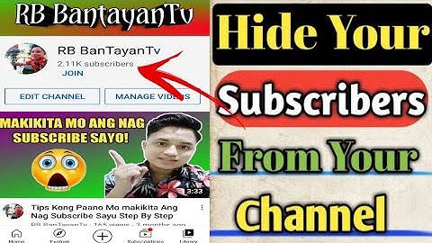 How to Hide Subscribers on YouTube 2021 | Hide YouTube Channel Subs Count On Android