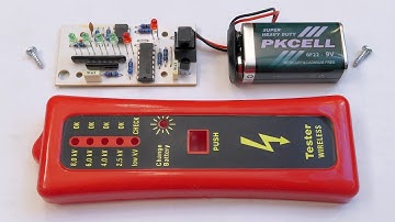 Wireless high voltage tester