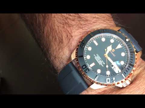 Here is a new rubber strap for my Steinhart Ocean 39 Pink Gold