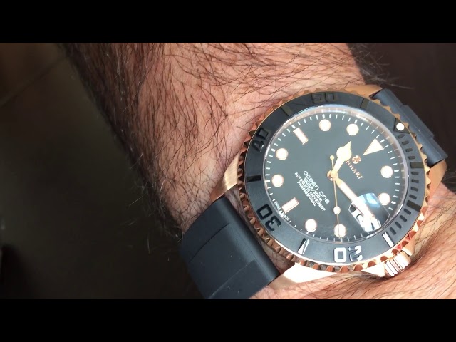 Here is a new rubber strap for my Steinhart Ocean 39 Pink Gold