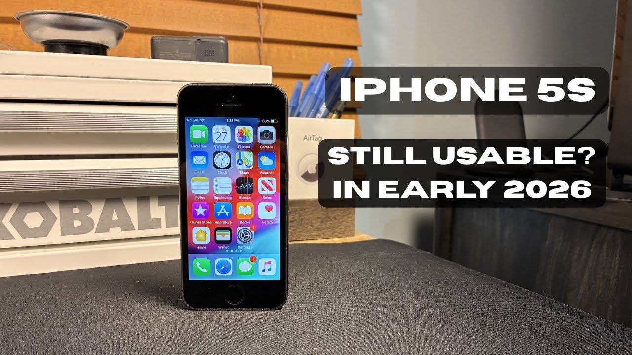 Apple iPhone 5s in EARLY 2026. Still Usable? - YouTube
