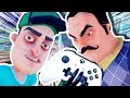 THE NEIGHBOR'S IN MY XBOX!!! (Hello Neighbour Full Game)