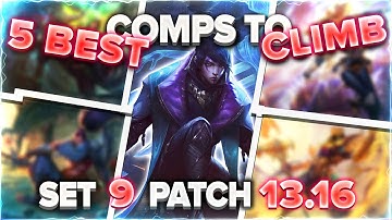 Play THESE Comps to CLIMB NOW! in TFT Patch 13.16 | TFT Set 9 Guide
