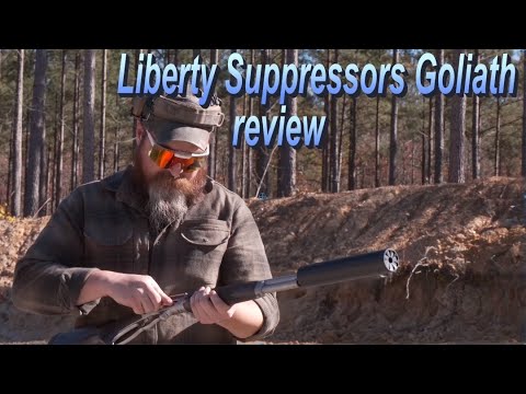 Liberty Suppressors Goliath review. Taming the big boom. - YouTube