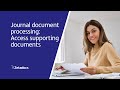 Journal document processing using Zetadocs