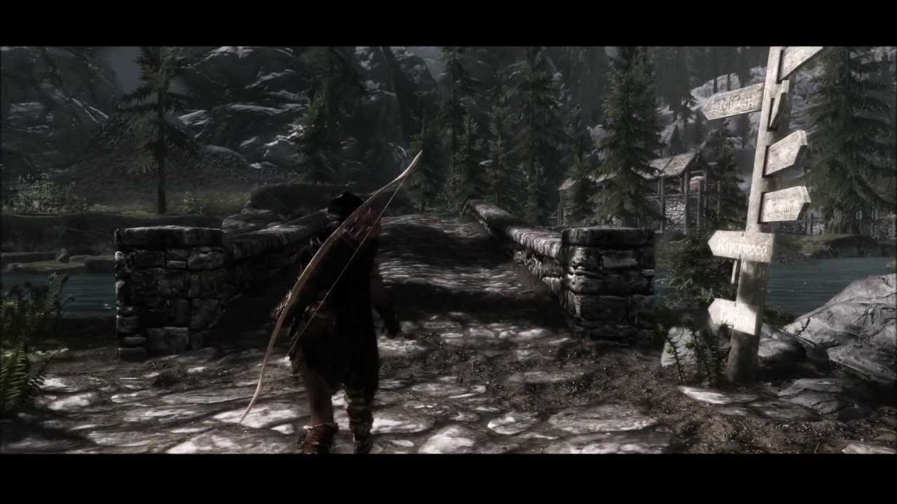 Skyrim gameplay overhaul. Скайрим бежит без остановки.