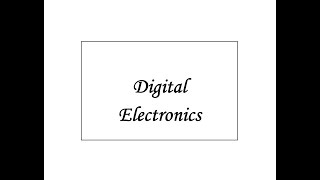 Week 15 Memory & Programmable Logic Part 1
