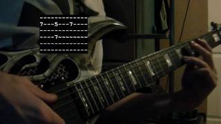 Agalloch - Odal Piano Part (Guitar cover with tabs)