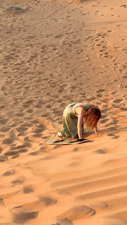 After the Sandbording 🏂🇦🇪🏂 #music #bollywood #song #hindisong #travel #bollywoodsongs #desert
