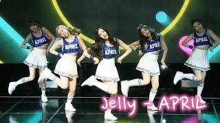 APRIL(에이프릴) Jelly(젤리) 무대 (Media Showcase) 2016.04.27 (채원, 현주, 나은, 예나, 진솔) @ 미디어 쇼케이스