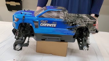 M2C 3472 17MM HEX ADAPTERS +5MM FOR ARRMA BIG ROCK / GRANITE / SENTON 3S TRUCKS WITH 6MM AXLE