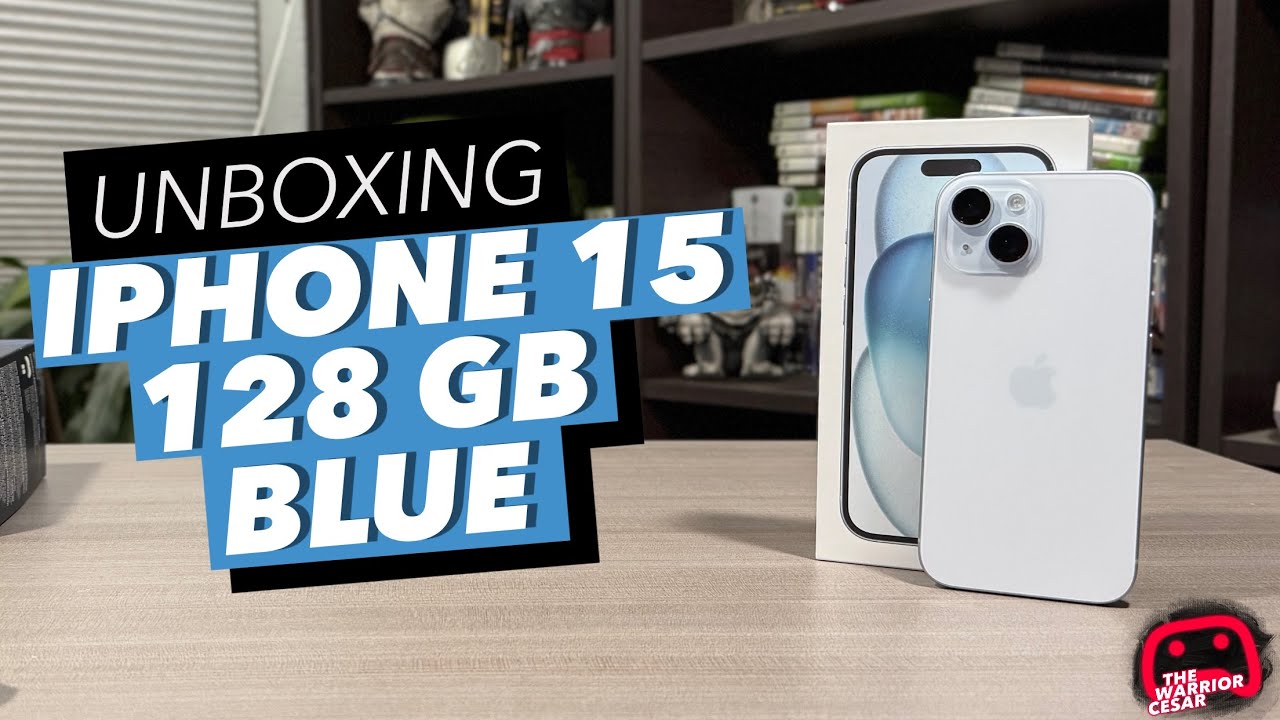 Unboxing iPhone 15 Azul 128 GB en Español (MX) - YouTube