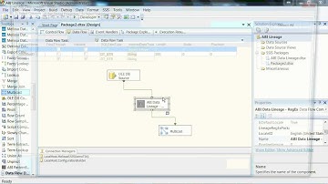 ABI Data Lineage Overview in Microsoft SSIS
