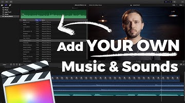 How to Add Music & Sound Effects to Final Cut Pro X Library