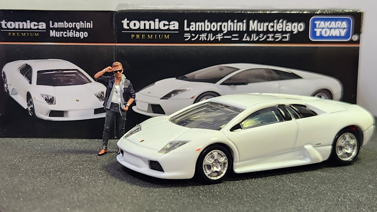 Lamborghini Murcielago White Tomica Premium ランボルギーニ