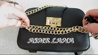 картинка: ASMR СУМКИ из КОЖИ ЦАРАПАНЬЕ,ХРУСТ КОЖИ ЗВОН ЦЕПЕЙ  BAGS FROM LEATHER,SKIN CRUST,CIRCUIT OF CIRCUITS