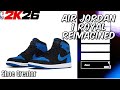 How To MAKE Air Jordan 1 "Royal Reimagined" In NBA 2K26 - Shoe Creator