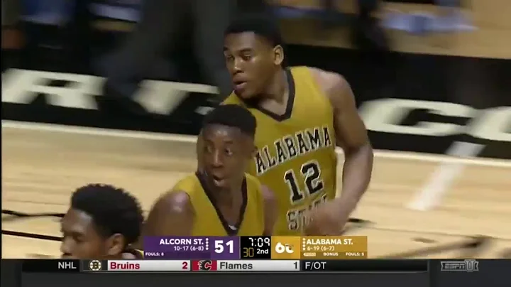Reginald Gee II RGEE2  highlights 2 Alabama State ...