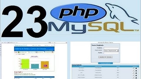 video 23 -Curso de PHP y MysQL- requiere