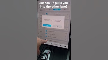 Jaecoo 7 pulls you into the other lane - and how to turn off all the annoying beeps