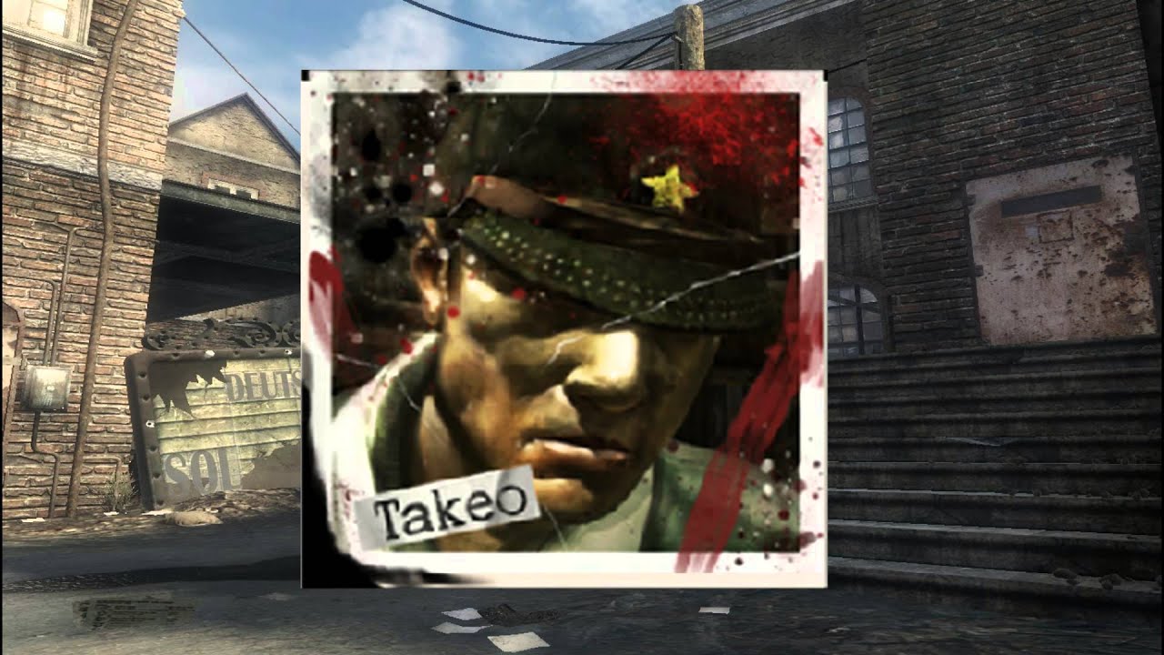 Call of Duty Black Ops Zombies - Frasi di Takeo Masaki Kino Der Toten.