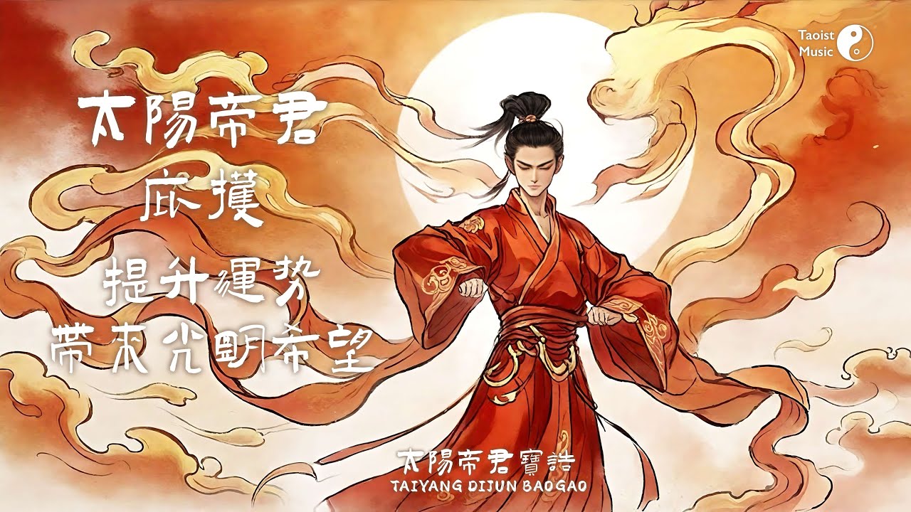 「太陽帝君寶誥」提升運勢，帶來光明與希望！Taoist Litany to the "Taiyang Dijun" - YouTube