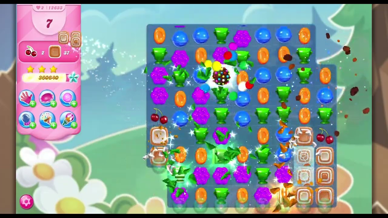 Candy Crush Saga Level 12633 - NO BOOSTERS - YouTube