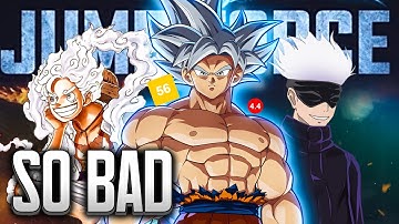 Anime Games Kinda SUCK (Jump force,Jujutsu Kaisen,One piece)
