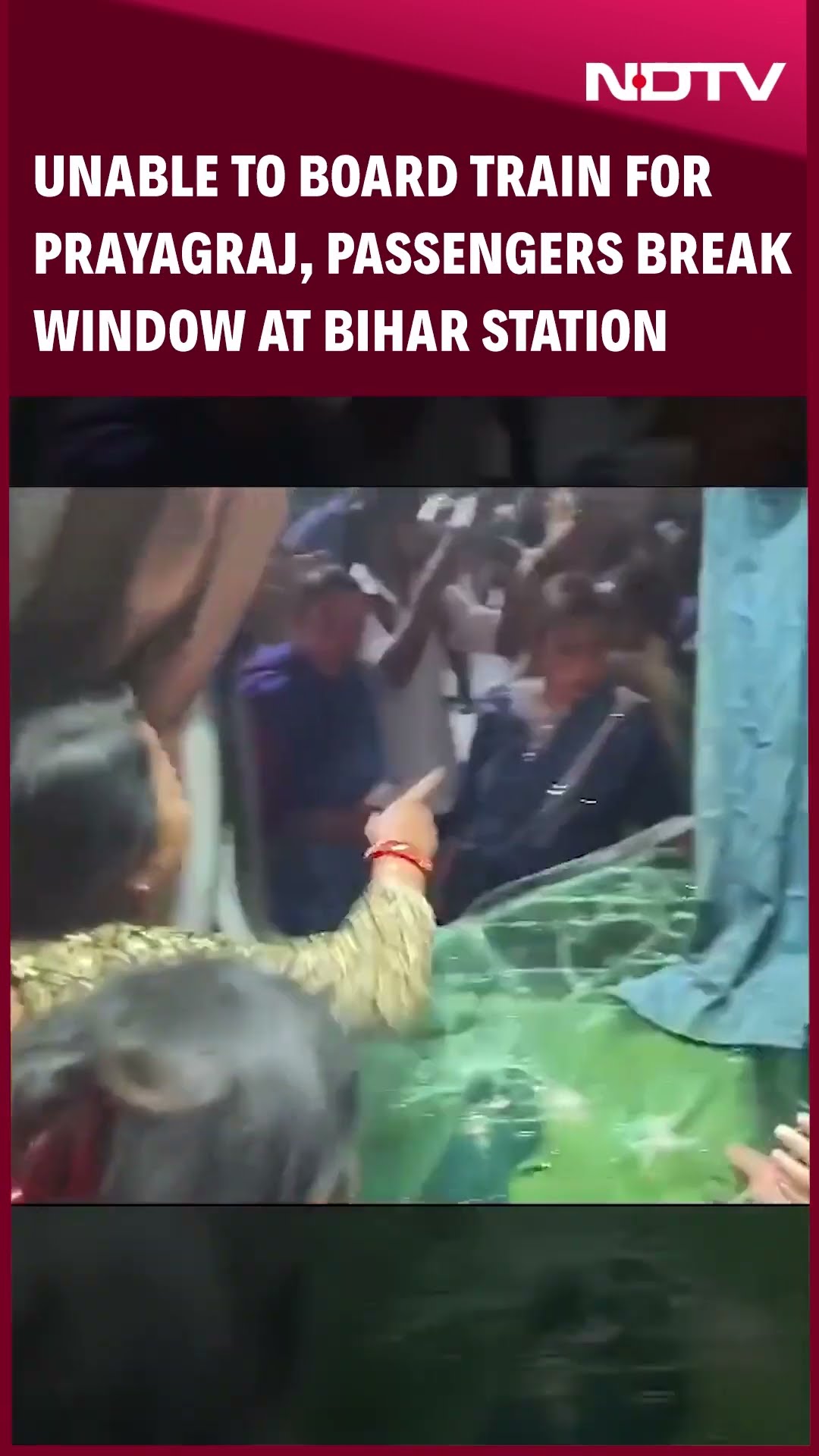 Maha Kumbh 2025 | Passengers Break Window At Bihar Station But Why?