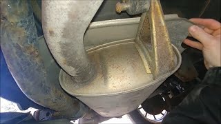 Fixing a rattling Pontiac Vibe muffler / exhaust heat shield - YouTube
