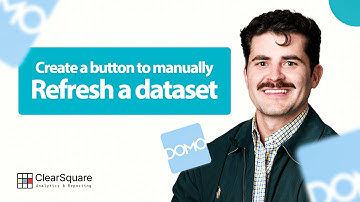 Domo - How to create a button to manually refresh a dataset