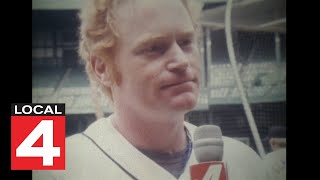 From The Vault: Former Detroit Tigers All-Star Rusty Staub takes swings, gives interview in 1976