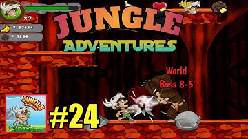 Jungle Adventures Gameplay Walkthrough Part 24 Boss 8-5 (Android, iOS) #24