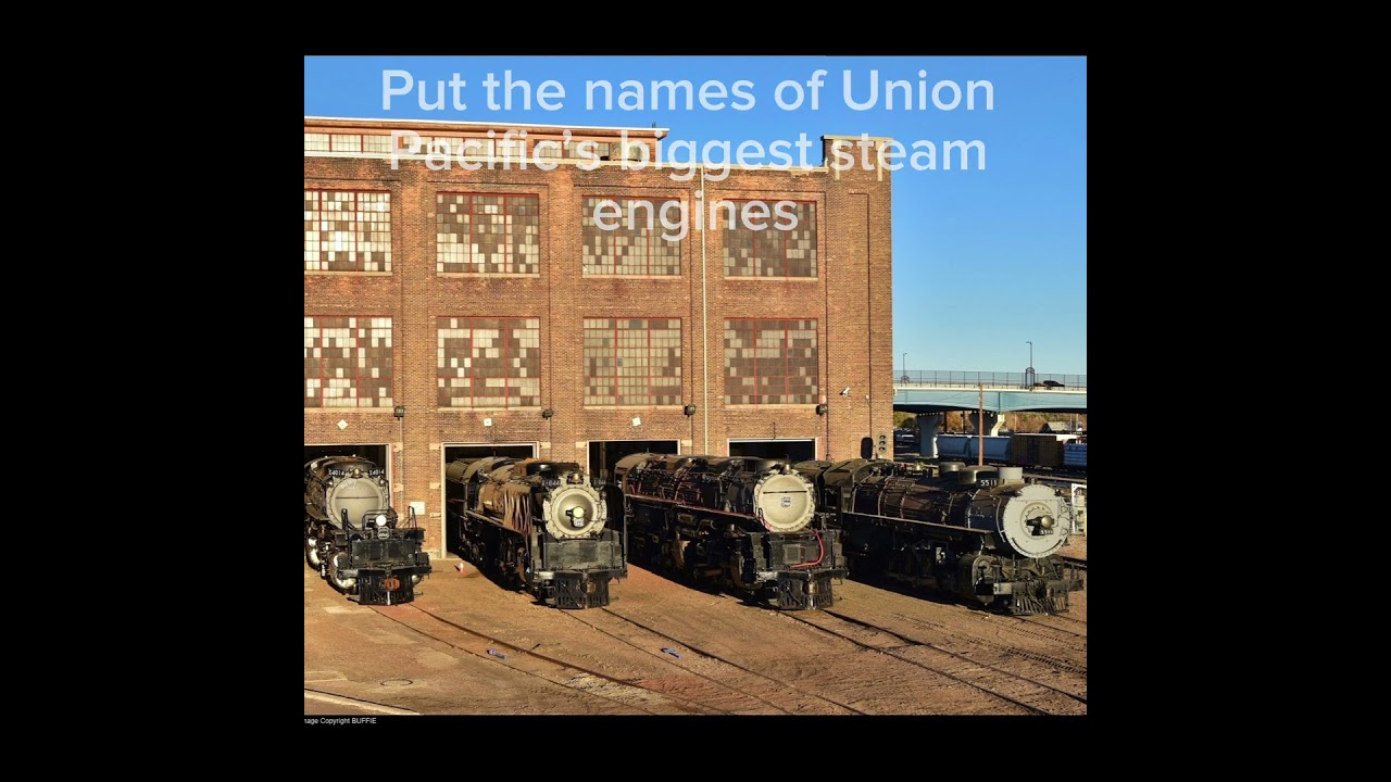 UP 4014, 844, 3985 and 5511 all together before the latter two leave their old home 