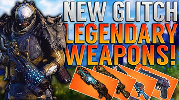 NEW GLITCH! GUARANTEED LEGENDARY WEAPON GLITCH! Max Level Legendary Weapons! | Outriders!