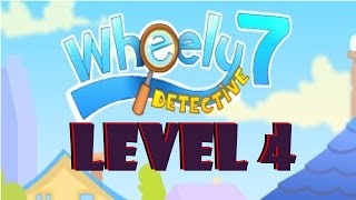 Wheely 7: Detective Level 4 Walkthrough [3 Stars]