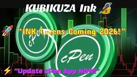 📅 cPen Update: INK Tokens Zizatangwa 2026! 🔑 Menya Ibisabwa Ubu!