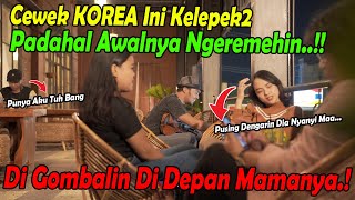 Cewek Korea Ini Kelepek2, Padahal Awalnya Ngeremehin..!! Digombalin Didepan Mamanya..!!!