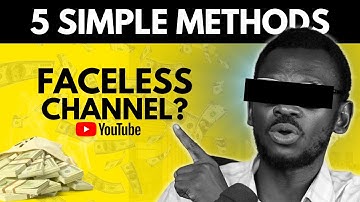 👉 Want A Profitable Channel WITHOUT SHOWING YOUR FACE?