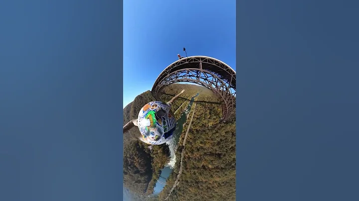 Bridge Day West Virginia Catapult Base Jump